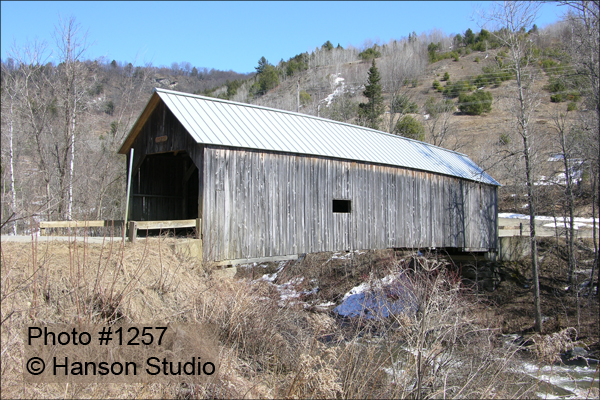 Tunbridge, VT - Flint Bridge - Spring